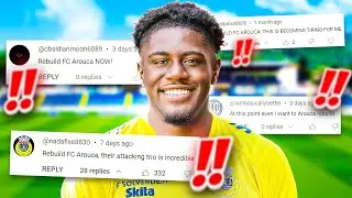 I Rebuild FC AROUCA Because You Forced Me To 😂