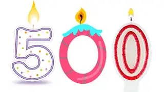 Congratulations 500 subs