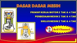 DASAR   DASAR MESIN 2 TAK DAN 4 TAK [ KONSEP MOTOR BAKAR ]