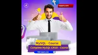 MySQL Shell Complete Course (CRUD) Apps - How to Create, Read, Update & Delete or Drop in MySQL