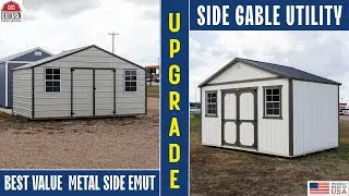 Maximize Your Derksen: Best Value Metal Upgrade to Side Gable Utility!