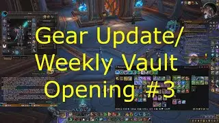 &ETH;yxo Feral Druid Gear update and Weekly Vault opening #3 - 9.1 Shadowlands.