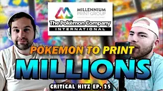 POKEMON'S GREATEST CHRISTMAS ANNOUNCEMENT! Printing for the FUTURE! | Ep 25 | Critical Hitz