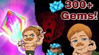 Red Escanor Summons! Seven Deadly Sins Grand Cross!