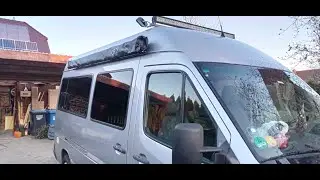 Endlich Markise für unsere Sprinter / Oryxsolutions Sackmarkise