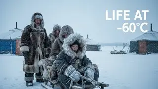 Life at –60°C | How Eskimo Families Cook Daily Meals in Frozen Alaska