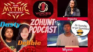 Dusty Mizo and Wynn : The Zohunt Podcast | ft PEACHY and DEBBIE | MOBALEGENDS |MYTHICSHOWDOWN
