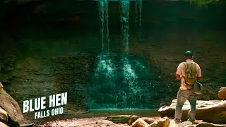  Blue Hen Falls Ohio 4K Drone Footage &mdash; Hidden Gem in Cuyahoga Valley National Park