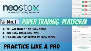 📊 NeoStox Ultimate Paper Trading Platform|  Almost Real Emotions.Profit &Loss |Better than Sensibull
