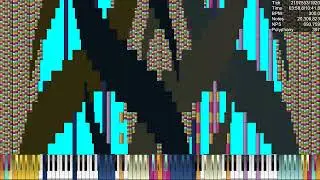 [BLACK MIDI] The Nuker 5 U17, 46.62 million notes (MLP Note Colored)