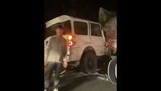 Deep sidhu scorpio car accident real video