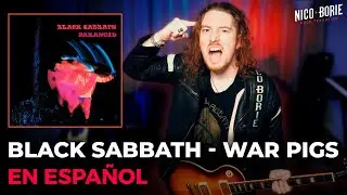 &iquest;C&oacute;mo sonar&iacute;a BLACK SABBATH - WAR PIGS en Espa&ntilde;ol?