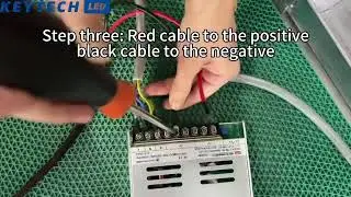 led delivery box power on