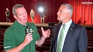 2023 MAC Media Day: Tom Helmer with Head Coach Chris Creighton