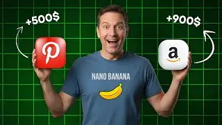 Google Nano Banana + Amazon + Pinterest &mdash; Каждый сможет ЗАРАБОТАТЬ