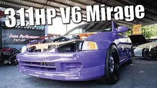 300-сильный Mitsubishi Mirage V6 за 11 секунд (Lancer) | DIPR Vlogs