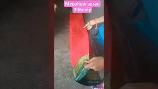 meeshow unboxing video #saree #396#