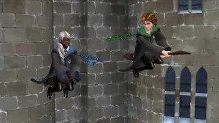 A normal flying lesson with Mary and Merula | Harry Potter Hogwarts Mystery | read desc!