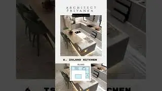 Types of Kitchen Layout #kitchen #kitchendesign #kitchendesigntrends #kitchendesigner