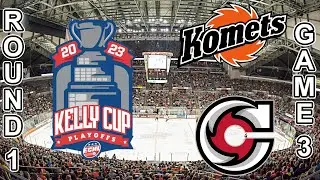 Fort Wayne Komets vs Cincinnati Cyclones Game 3 Preview - Kelly Cup Playoffs