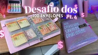 💸💕Desafio financeiro Pt.4 | Juntando 5 mil reais Desafio dos 100 envelopes 💕💸