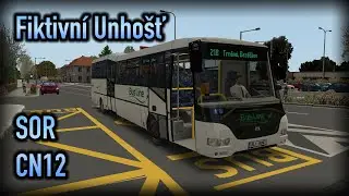 OMSI 2 | Fiktivní Unhošť | Linka 218 | SOR CN12
