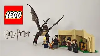 LEGO 75946 -  Harry Potter - Hungarian Horntail Triwizard Challenge | Stop Motion Animation