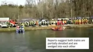 Germany train crash Several killed near Bavarian town of Bad Aibling