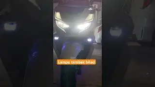 Pcx pasang lampu tembak #pcx #pcx160 #lamputembak