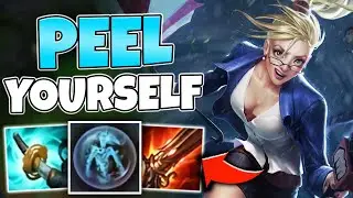 CRIT JANNA CAN NUKE WITH AUTOS AND PEEL HERSELF! (TOP LANE) - League of Legends
