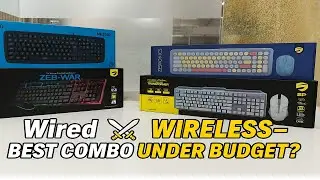 Comparison between Rapoo NK2600 V/s Zebronics companion Vs ZEB WAR & ZEB Transformer Pro