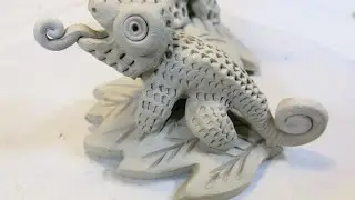 Clay Chameleons!