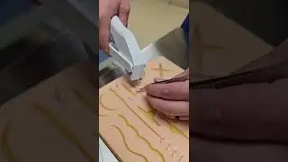 Skin stapling