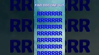 तेज नजर वाले | Find the odd letter | find the difference letter | @find_eyes #shorts