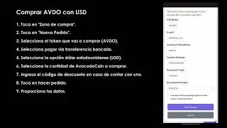 Compra AvocadoCoin con D&oacute;lar Americano (USD) - AVOCADO COIN 🥑🌕