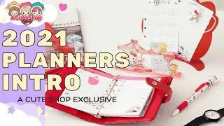 2021 Hello Kitty Little Twin Stars Peanuts Snoopy 6-Rings Personal Organizer Compact Planner Agenda