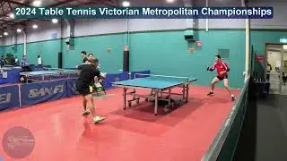 Dillon Chambers (2154) vs Zankar Pandya (1796) 🏓 Match 🏓 2024 Table Tennis Vic Metro Champs