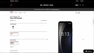 ORBIC&reg; JOY | Предоплаченный тариф Verizon