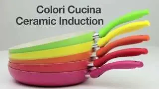 Kuhn Rikon Colori Cucina Ceramic Induction Po&ecirc;le &agrave; frire (fran&ccedil;ais)