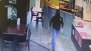 Exclusive video of armed robbery at Sassy's Cafe in Redmond