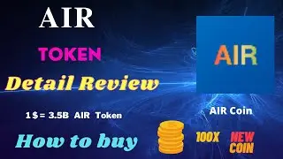 AIR Token Review in Details and how to buy | AIR Coin | AIR Crypto 💰 Currency