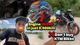 KTM Duke 390 Engine Seized😱 Worst Experience with a New Bike | 🚨 Don&rsquo;t Buy KTM Bikes 😡 #EngineSeized