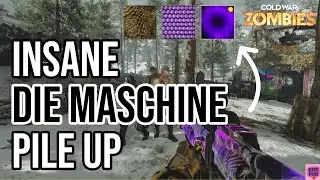 🔥INSANE XP\CAMO PILE UP on DIE MASCHINE!🔥 COLD WAR ZOMBIES GLITCH *EPIC SOLO GODMODE GLITCH SPOT*