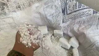 Marble power biscuits crushed||marble/chips powder asmr  #satisfying#sandmentcrushing#crushingstuff