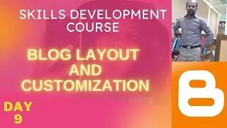 DAY-9 /// How to set Blog Layout and Blob Customization // Lecture .9