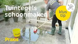 Tuintegels schoonmaken | Klustip Praxis