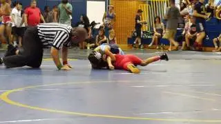 Julia Horger win by pin sepa