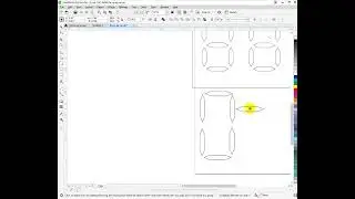vẽ số bằng  Corel DGraw