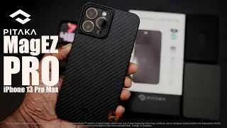 PITAKA MagEZ PRO case for Iphone 13 Pro Max #pitaka #Malaysia #aramidfiber #carbonfiber