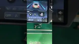 Toyota Prado android Tesla navigation - Touch AC - Switch and Full Digital Dashboard . Car Play